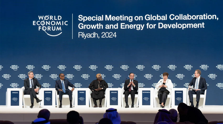 WEF’s special meeting kicks off in Riyadh